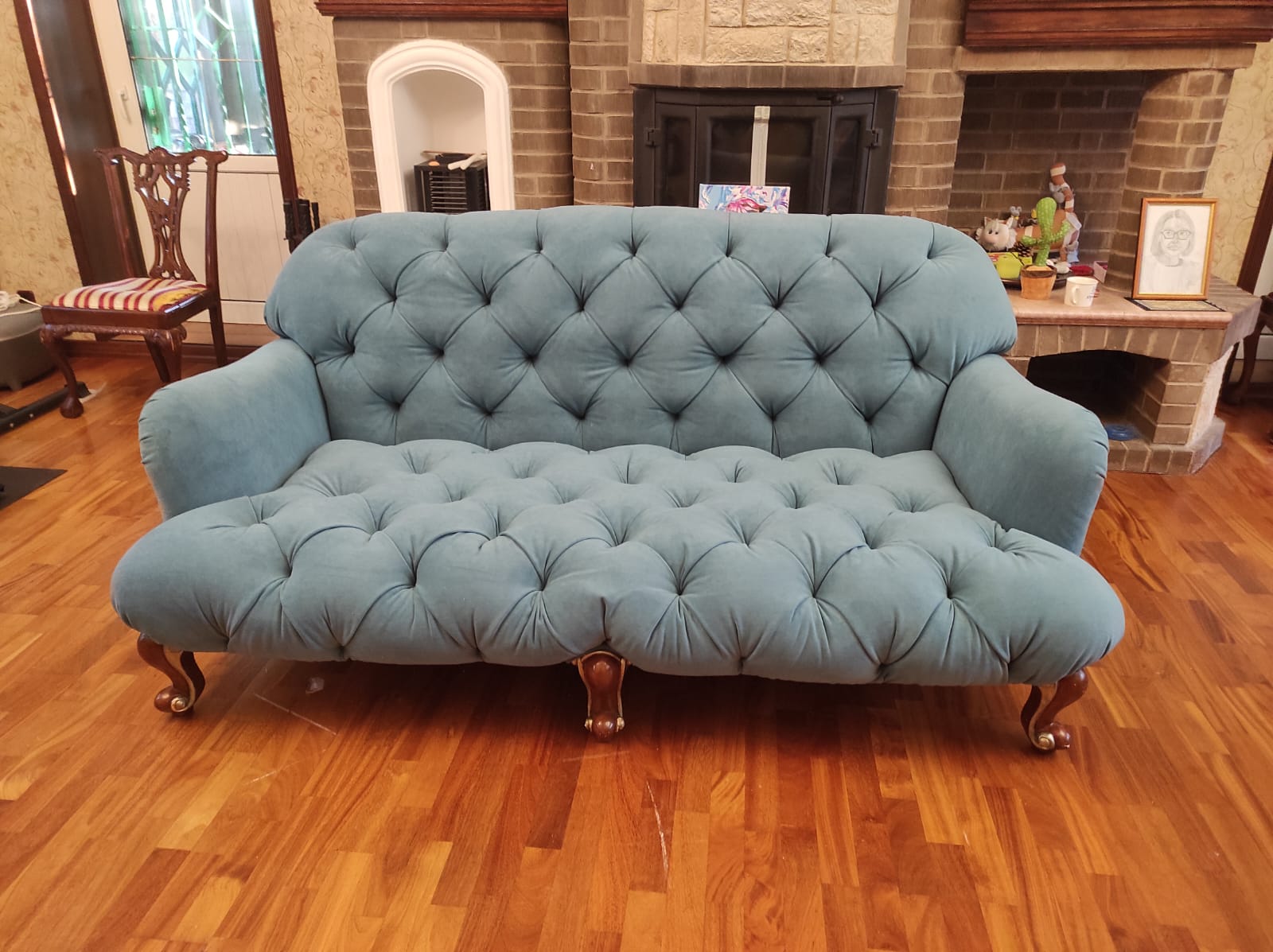 Обивка дивана. Мамадыш