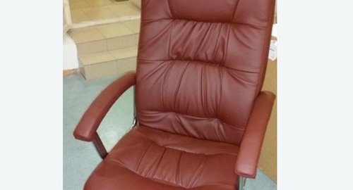 Обтяжка офисного кресла. Мамадыш